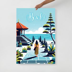 Illustration Bali - Tanah Lot
