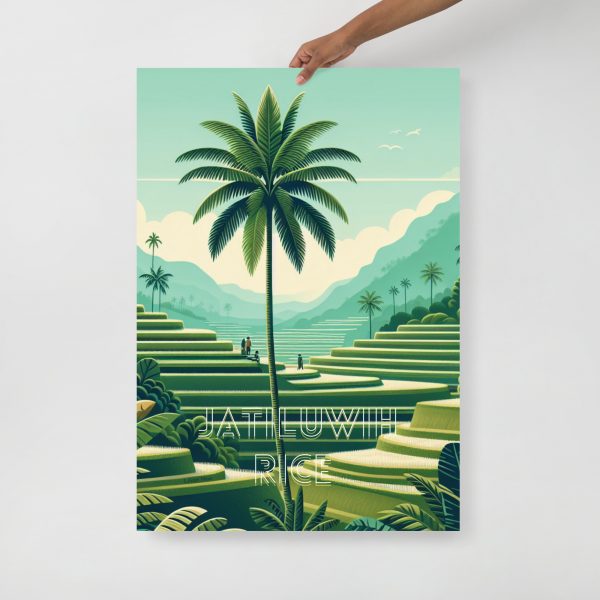 Illustration Jatiluwih Rice